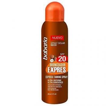 Babaria Solar Bronceador Express Vapo Spf20 200 Ml 1 Unidad 200 g