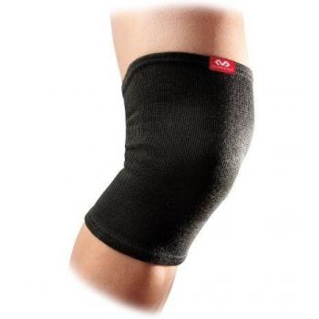 McDavid 510 Rodillera Elástica, Unisex adulto, Negro/Gris, M