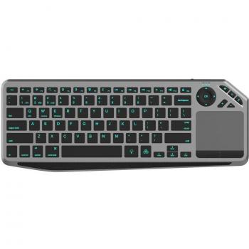 Teclado Techly ICTB9801TB Black QWERTY Inalámbrico RF + Bluetooth - Negro