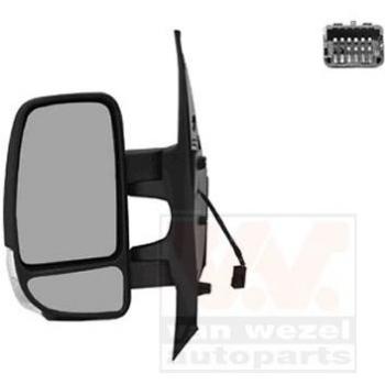 Espejo retrovisor VAN WEZEL 3799801, tipo: espejo retrovisor, características: diseño específico para vehículos, ajuste manual o eléctrico (según versión), cristal convexo para mayor visibilidad, carcasa en color negro,
