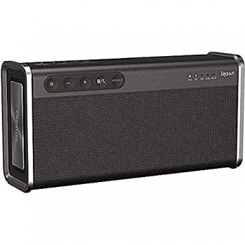 Creative iRoar Go - Potente Altavoz con Bluetooth, Resistente a la Intemperie de 5 Conductores, Color Negro