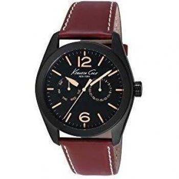 Kenneth Cole Reloj analogico para Hombre de Cuarzo con Correa en Piel IKC8063