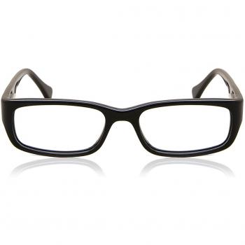 Gafas Anti-Azules Rectángulo Montura Completa Plástico Negras Lentes Recetadas para Niños - SmartBuy para Niños