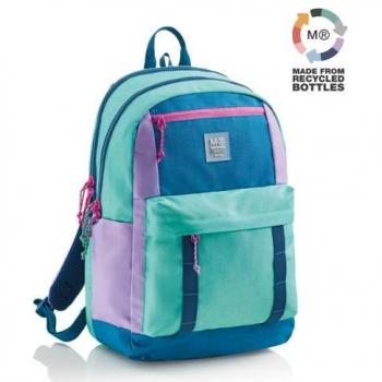 Mochila Triple Amsterdam Reciclada Rider Purple