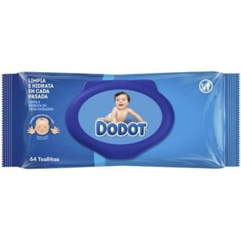 Dodot Azul toallitas humedas bebé 64uds