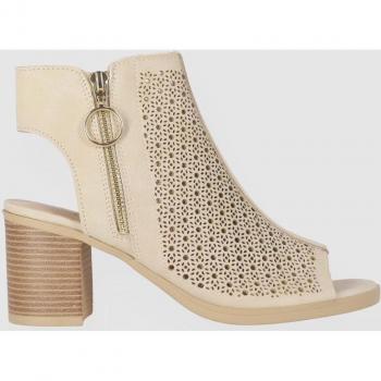 CHIKA10 Botines de mujer con cierre de cremallera