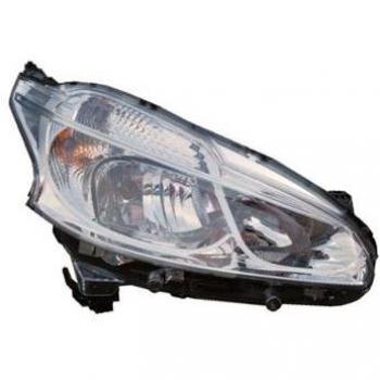 Faro Delantero Derecho con Intermitente para Peugeot 208 hasta 2015 VAN WEZEL 4034962V