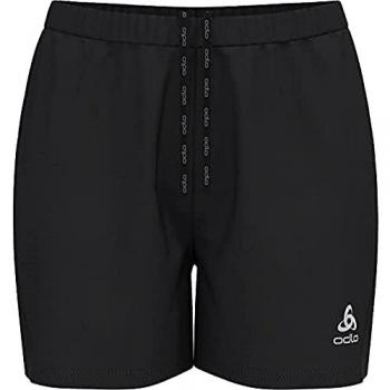 Pantalón corto de running Odlo Essential 4 Inch negro carbón mujer - XL