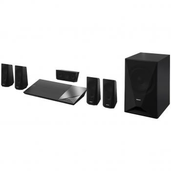 Sony BDVN5200WB.CEL - Sistema de Cine en Casa 5.1 con Potencia de 1000W, BLU-Ray, 3D, Resolución 4K, USB y HDMI en Color Negro