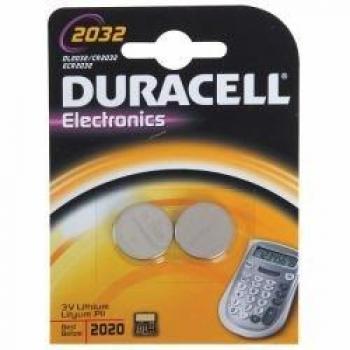 - Duracell 2032 Lote de 2 Piezas, DL2032-botón
