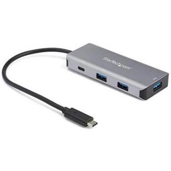 Startechcom 4 port usb 31 gen 2 type c hub with 98z host cable 10gbps 3x usb 31 typea 1x usb 31 type c usbc hub hb31c3a1cb