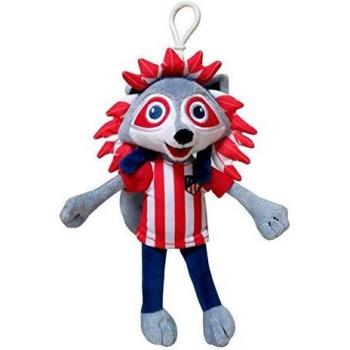 Atlético de Madrid, Peluche Indi, Dimensión 20 cm, Producto Oficial Atlético de Madrid, Color Rojo