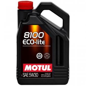 Aceite Lubricante Motul - 8100 Eco Lite 5w30, 5 Litros