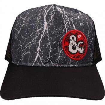 Gorra Dungeons & Dragons Thunder Visera de Béisbol con Trasera de Rejilla/Malla Color Negro Producto Oficial CYP Brands
