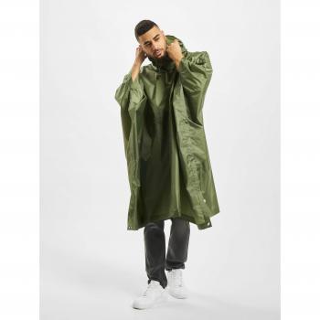 Poncho Impermeable Ripstop Verde Brandit - Un tamaño, características: material ripstop, color verde oliva, diseño ligero y resistente al agua