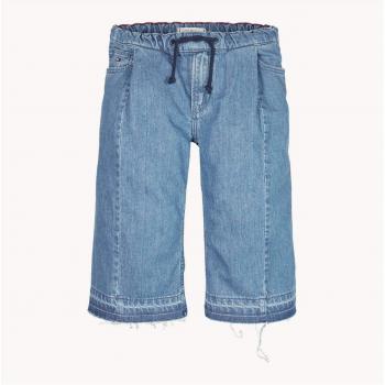 Tommy Hilfiger KG0KG04325 Culotte DNM Bermudas Y Pantalones Cortos Girl Denim Azul Claro 12Y
