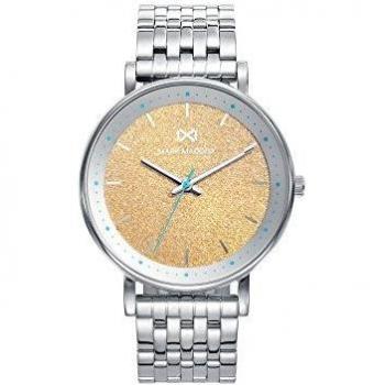 Mark Maddox Reloj Analógico para Mujer de Cuarzo con Correa en Acero Inoxidable MM0104-76