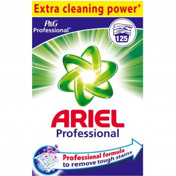 Detergente en polvo Ariel Profesional 125 dosis