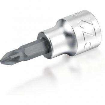 TOPTUL HBAA0820 Punzón para grupilla 200 8 Acero Cr Mo, Cenador Pozidriv PZ 1/4 TOPTUL 3/8  PZ2