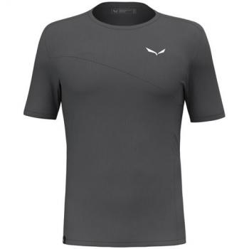 Camiseta Salewa Puez Sporty Dry Manga Corta Negra - S
