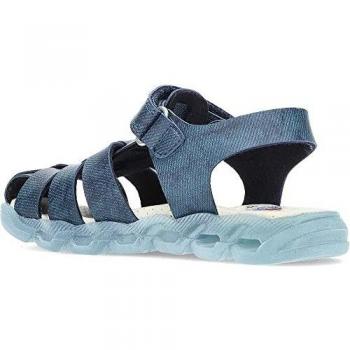 Sandalias Niño Pablosky Azul Marino Cierre Adherente Material Reciclado 510020 Talla 33