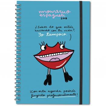 Agenda anual 2018 Monstruo Espagueti