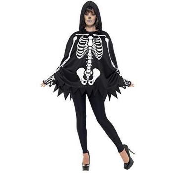 Smiffys Skeleton Kit de esqueleto unisex, color negro, Talla única
