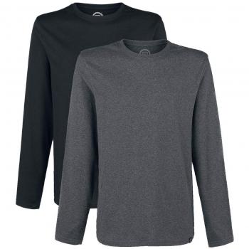 R.E.D. by EMP Strong Base Camisa Manga Larga Negro/Gris M
