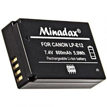 Minadax 13568 - Batería para Canon EOS M