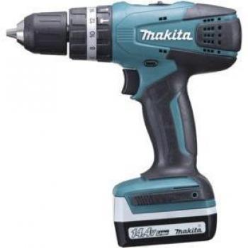 Makita HP347DWE Taladro Percutor a Batería 14.4V Li-Ion 1.3Ah
