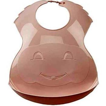 Babero Semi-Rígido Thermobaby Rosa Pálido con Recuperador