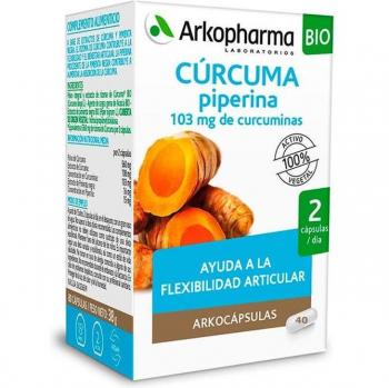 Arkopharma Arkocapsules Turmeric Piperine 40 Capsules