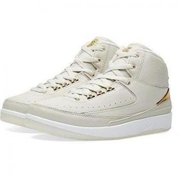 Nike Air Jordan 2 Retro Q54 BG, Zapatillas de Baloncesto Para Niños, Blanco