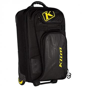 KLIM Maleta Wolverine Negra - Bolsa con ruedas, color negro, un tamaño