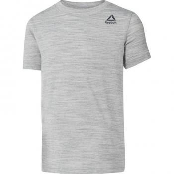 Camiseta de Manga Corta Infantil Reebok Essentials Marble Melange Gris claro