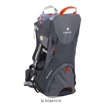 Mochila portabebés LittleLife Cross Country S4 Gris montaña