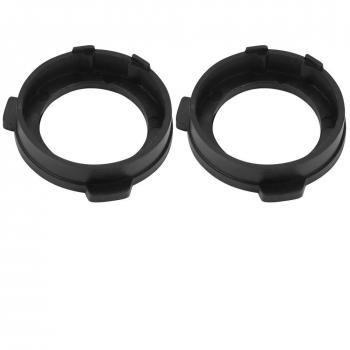 Qiilu 1 Par de H7 Soporte del adaptador Bombillas LED para faros