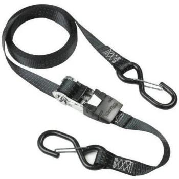Master Lock 3069EURDAT Correas Reflexivas con Trinquete y Ganchos en S, 4.25 x 25 mm