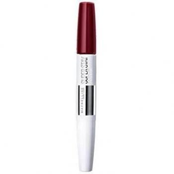 Maybelline New York Superstay 24H - Barra de Labios + bálsamo, Tono 510 Red Passion
