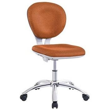 Adec - Silla Escritorio, Sillon para despacho, Silla Estudio Modelo Giocco, Color Naranja, Medidas: 86-92 cm