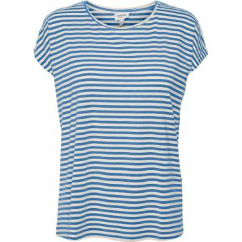 Vero Moda Women's Ava Plain Striped T-Shirt, Size M