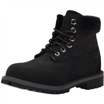 Timberland Premium 6 Inch Lace-up Boot for Toddler in Black, Size: 9