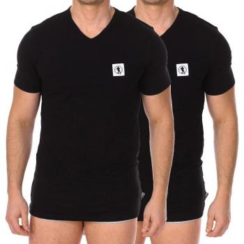 Bikkembergs Black Cotton T-Shirt - S