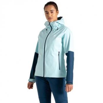 Dare2b Women's Waterproof Assert Jacket - Moonlight Denim Blue, Size 16