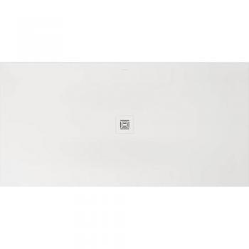Plato de Ducha Rectangular Duravit Sustano 180x90x3 cm, Color Blanco Mate