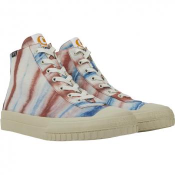 CAMPER Camper x EFI - Ankle boots for Men - Red, Blue, White, size 43, Cotton fabric; CAMPER Camper x EFI - Ankle boots for Men - Red, Blue, White, size 9.5,