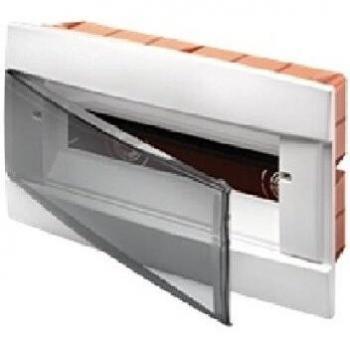 Centralino de Empotrar Gewiss 12 Módulos Blanco Latte IP40