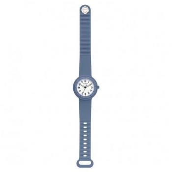 Reloj Hip Hop Mujer Hero.dot Blanco Silicona Correa HWU1114 con movimiento de cuarzo, resistencia al agua hasta 30 metros, diseño moderno y juvenil, correa de silicona blanca y esfera con detalles coloridos