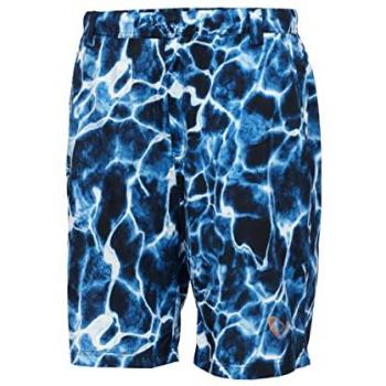 Savage Gear Pantalones Cortos de Pesca para Depredadores Azul Marino, Talla M