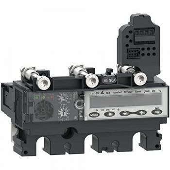 Controlador Schneider Electric ComPacT NSX160, 3 Polos, 160A, Montaje fijo